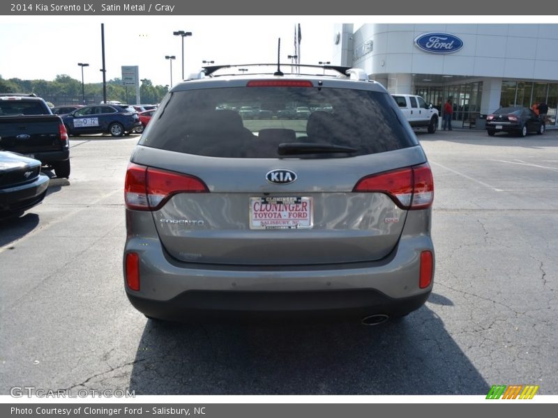 Satin Metal / Gray 2014 Kia Sorento LX