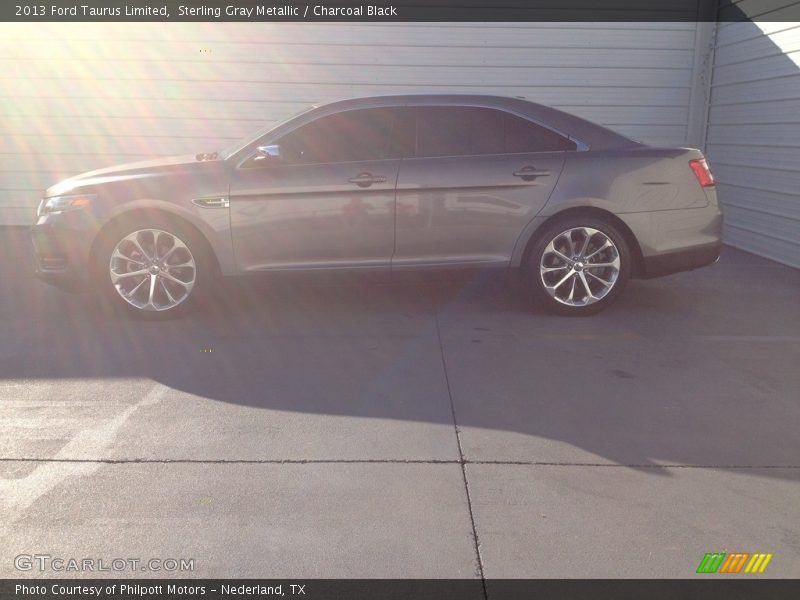 Sterling Gray Metallic / Charcoal Black 2013 Ford Taurus Limited
