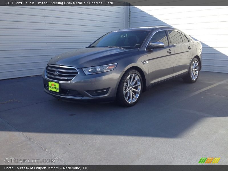 Sterling Gray Metallic / Charcoal Black 2013 Ford Taurus Limited