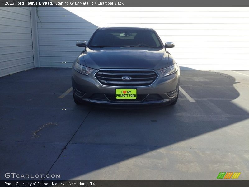 Sterling Gray Metallic / Charcoal Black 2013 Ford Taurus Limited