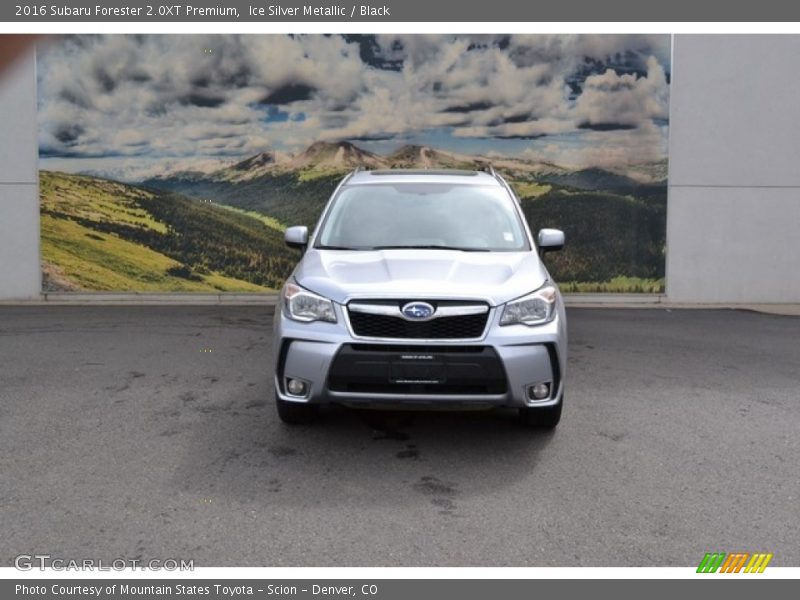 Ice Silver Metallic / Black 2016 Subaru Forester 2.0XT Premium