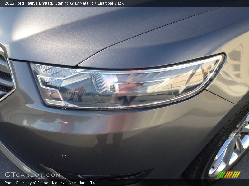 Sterling Gray Metallic / Charcoal Black 2013 Ford Taurus Limited