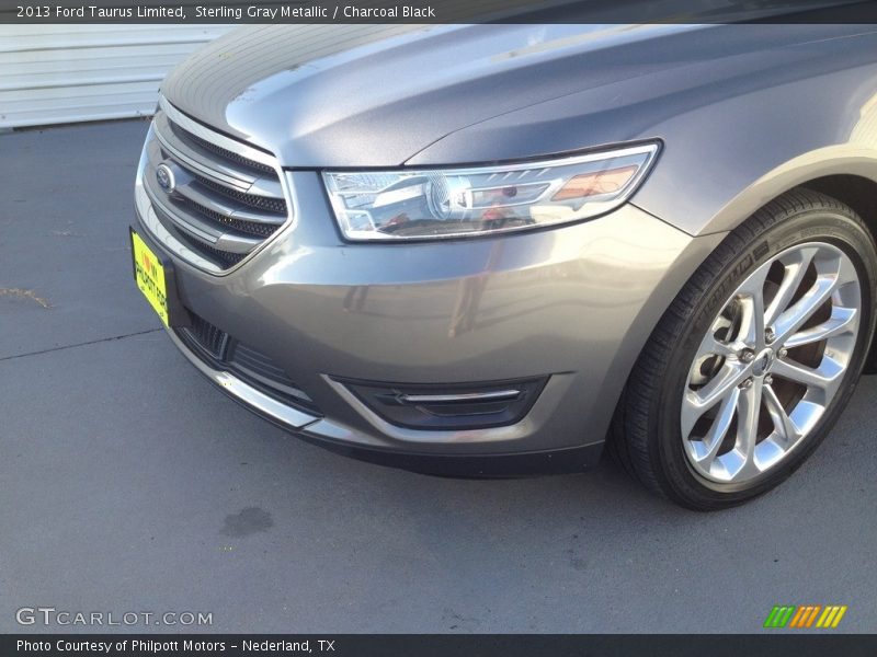 Sterling Gray Metallic / Charcoal Black 2013 Ford Taurus Limited