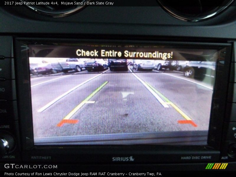 Mojave Sand / Dark Slate Gray 2017 Jeep Patriot Latitude 4x4