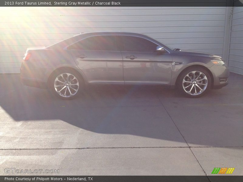Sterling Gray Metallic / Charcoal Black 2013 Ford Taurus Limited