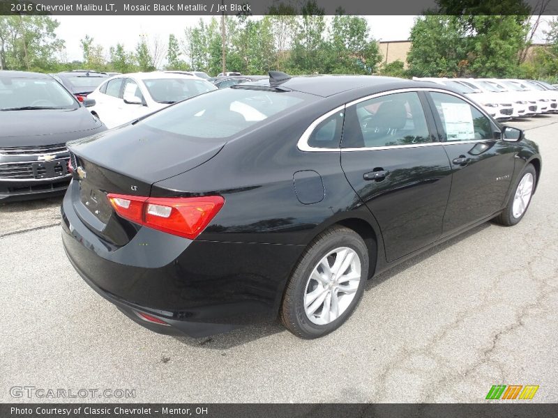 Mosaic Black Metallic / Jet Black 2016 Chevrolet Malibu LT