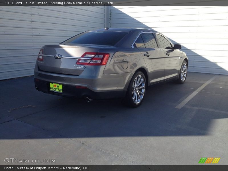 Sterling Gray Metallic / Charcoal Black 2013 Ford Taurus Limited