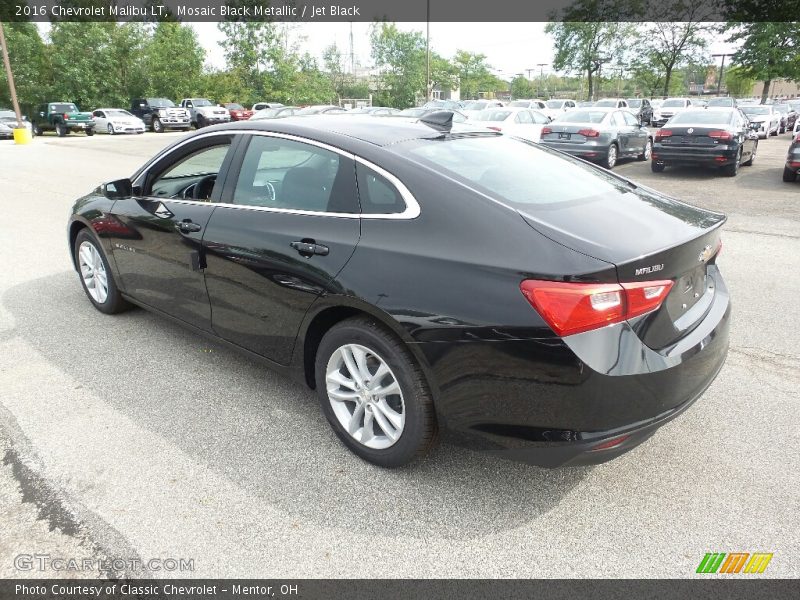 Mosaic Black Metallic / Jet Black 2016 Chevrolet Malibu LT