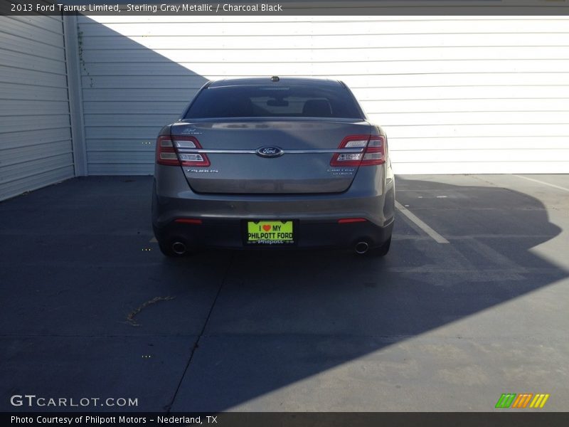 Sterling Gray Metallic / Charcoal Black 2013 Ford Taurus Limited