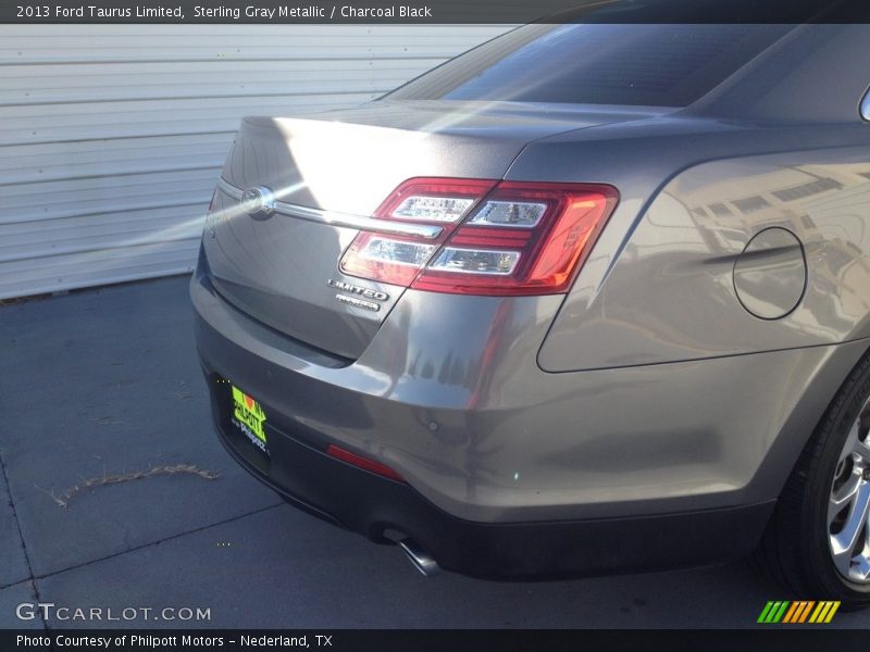 Sterling Gray Metallic / Charcoal Black 2013 Ford Taurus Limited
