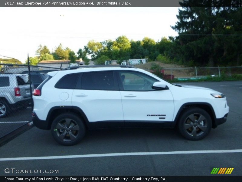 Bright White / Black 2017 Jeep Cherokee 75th Anniversary Edition 4x4