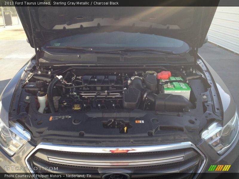 Sterling Gray Metallic / Charcoal Black 2013 Ford Taurus Limited