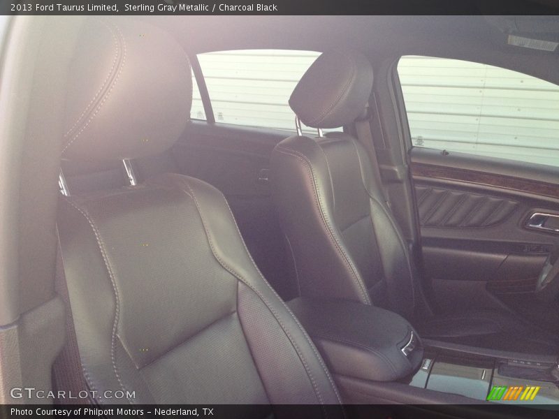 Sterling Gray Metallic / Charcoal Black 2013 Ford Taurus Limited