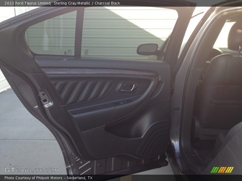 Sterling Gray Metallic / Charcoal Black 2013 Ford Taurus Limited