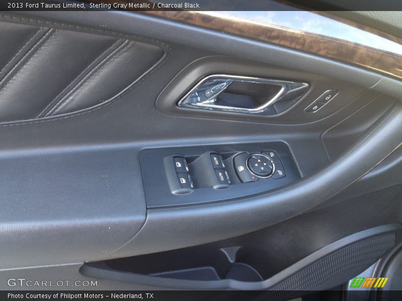Sterling Gray Metallic / Charcoal Black 2013 Ford Taurus Limited