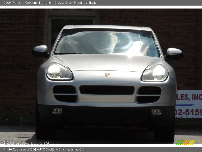 Crystal Silver Metallic / Black 2004 Porsche Cayenne Tiptronic