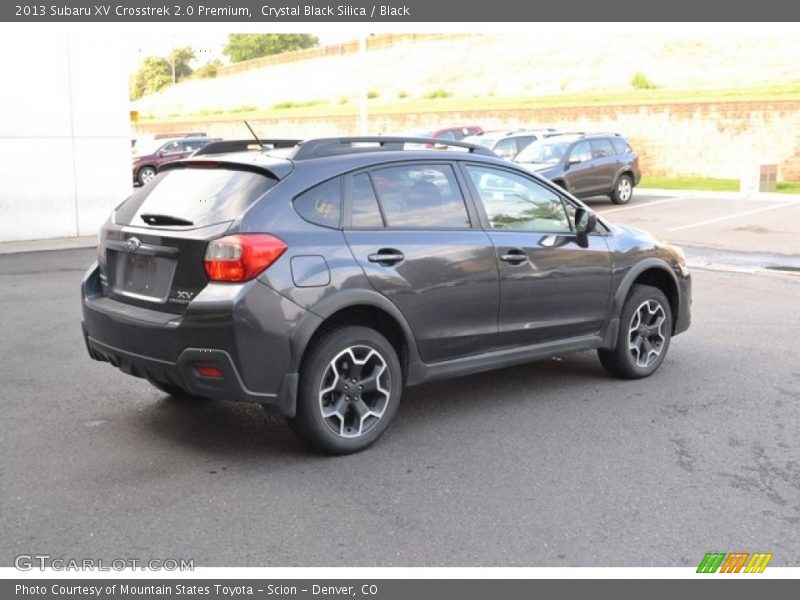 Crystal Black Silica / Black 2013 Subaru XV Crosstrek 2.0 Premium
