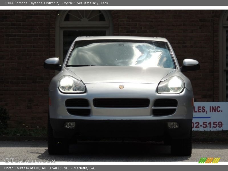 Crystal Silver Metallic / Black 2004 Porsche Cayenne Tiptronic