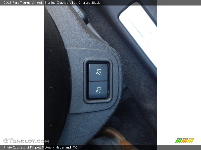 Sterling Gray Metallic / Charcoal Black 2013 Ford Taurus Limited