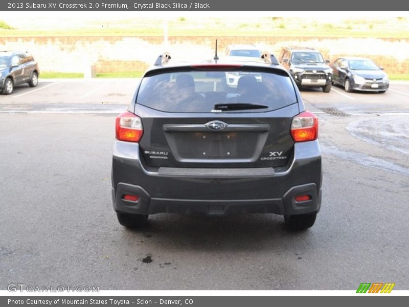 Crystal Black Silica / Black 2013 Subaru XV Crosstrek 2.0 Premium