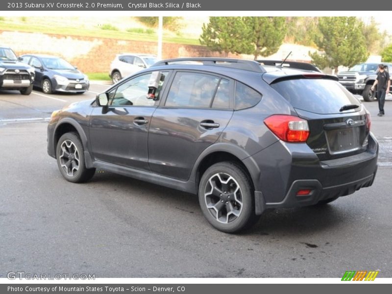 Crystal Black Silica / Black 2013 Subaru XV Crosstrek 2.0 Premium