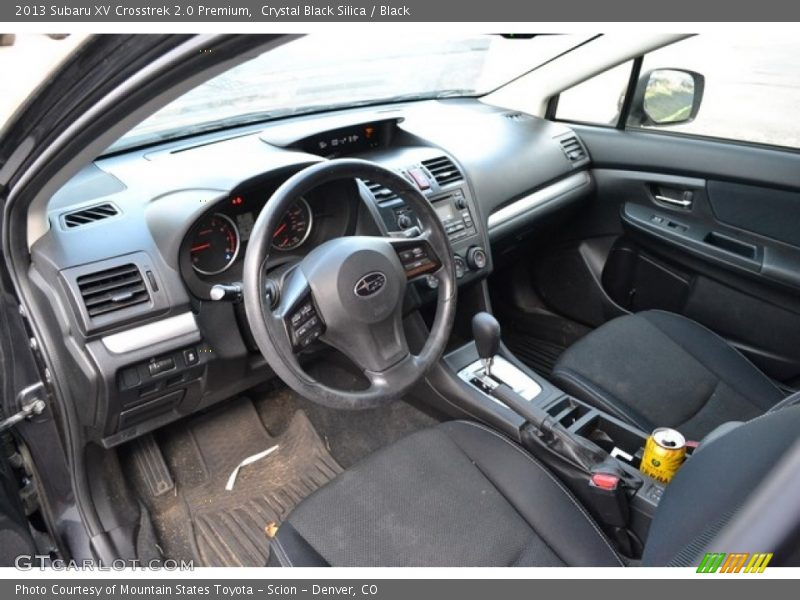 Crystal Black Silica / Black 2013 Subaru XV Crosstrek 2.0 Premium