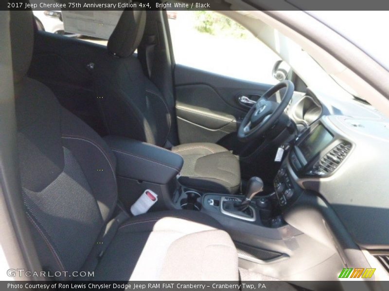 Bright White / Black 2017 Jeep Cherokee 75th Anniversary Edition 4x4