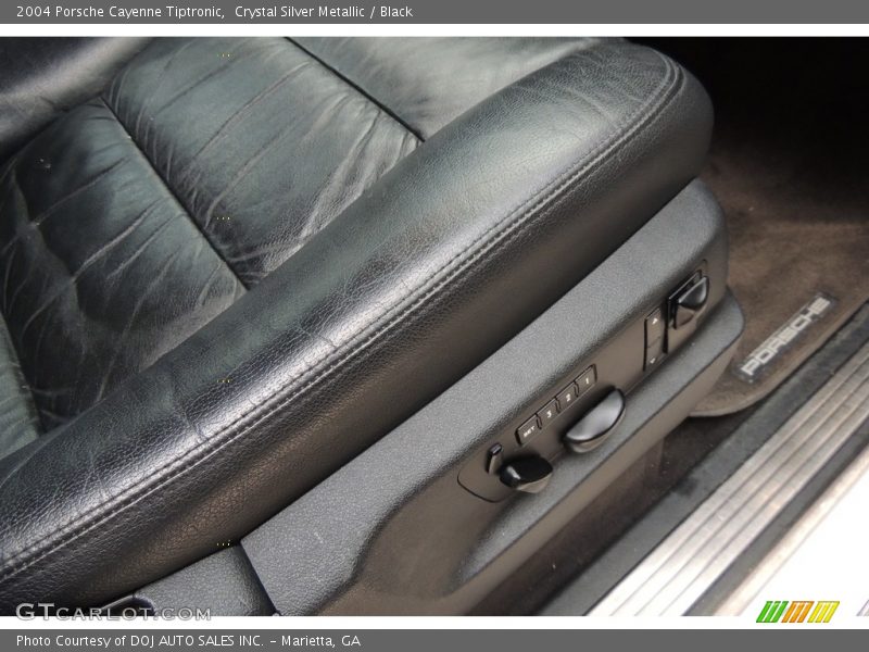 Crystal Silver Metallic / Black 2004 Porsche Cayenne Tiptronic