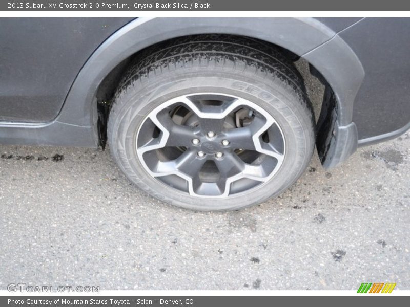 Crystal Black Silica / Black 2013 Subaru XV Crosstrek 2.0 Premium