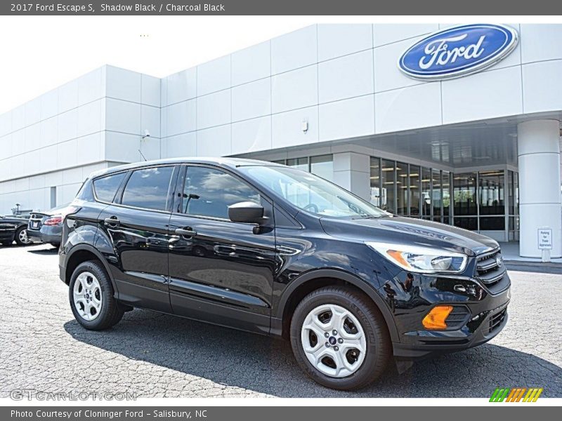 Shadow Black / Charcoal Black 2017 Ford Escape S