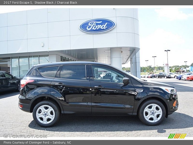 Shadow Black / Charcoal Black 2017 Ford Escape S