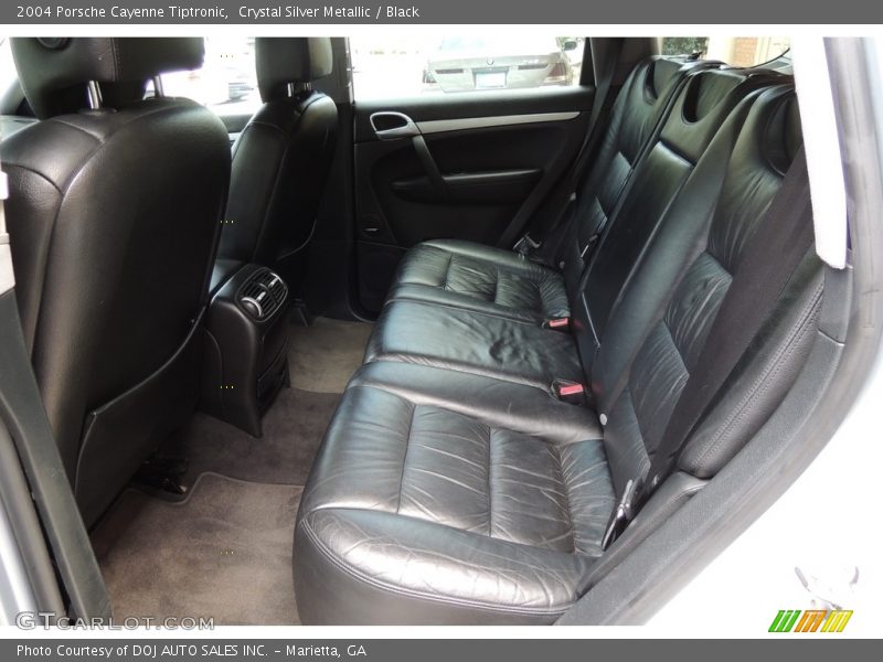 Crystal Silver Metallic / Black 2004 Porsche Cayenne Tiptronic