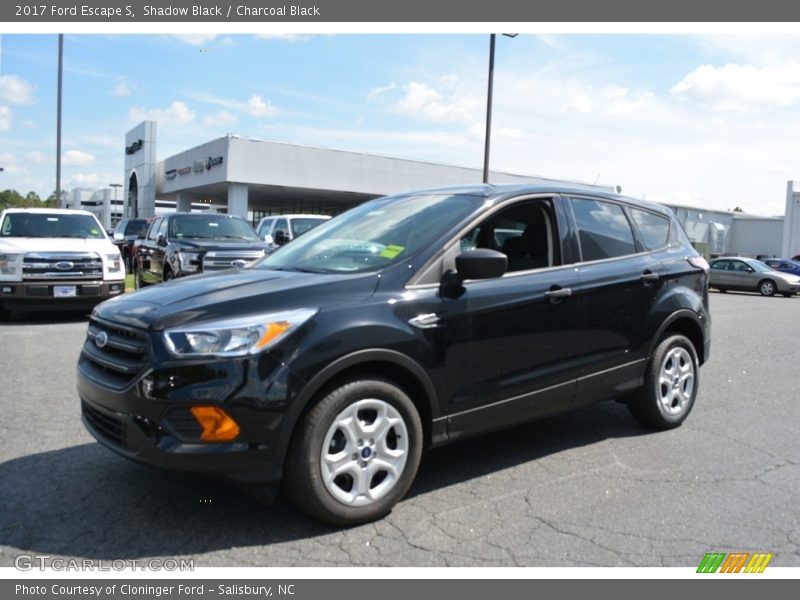 Shadow Black / Charcoal Black 2017 Ford Escape S