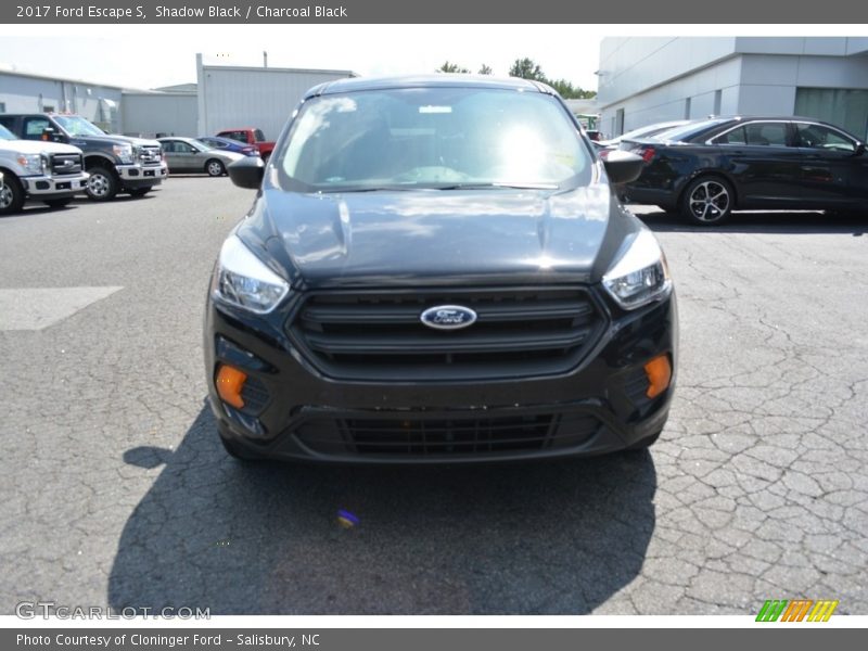 Shadow Black / Charcoal Black 2017 Ford Escape S