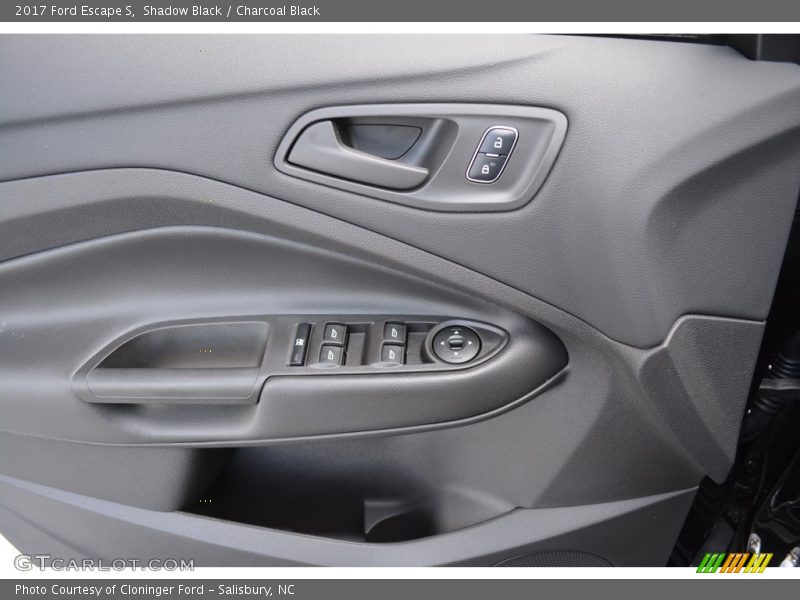 Shadow Black / Charcoal Black 2017 Ford Escape S