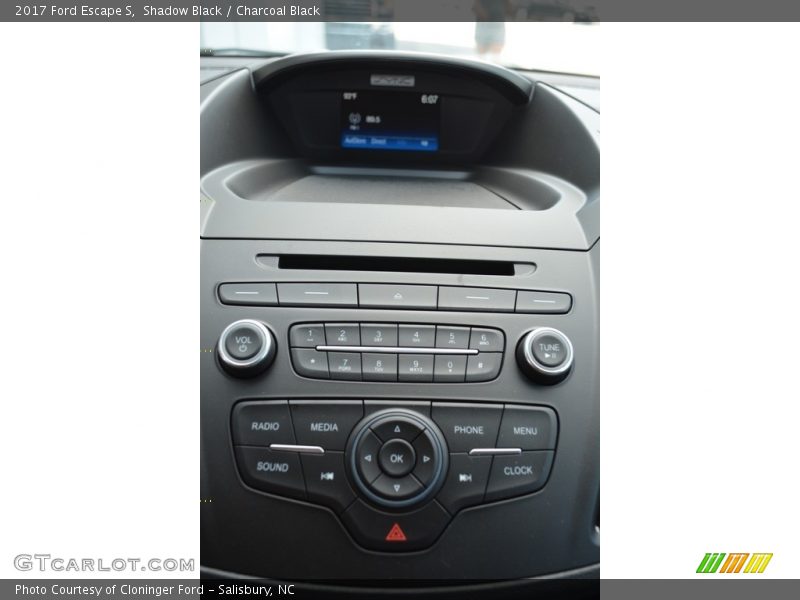 Shadow Black / Charcoal Black 2017 Ford Escape S