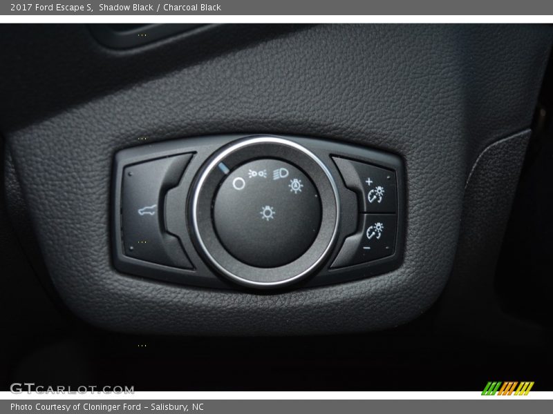 Shadow Black / Charcoal Black 2017 Ford Escape S