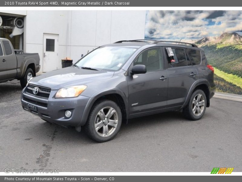 Magnetic Gray Metallic / Dark Charcoal 2010 Toyota RAV4 Sport 4WD