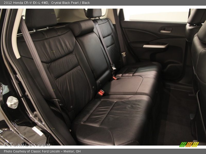 Crystal Black Pearl / Black 2012 Honda CR-V EX-L 4WD