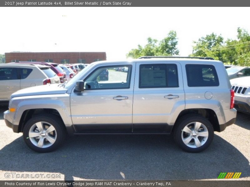 Billet Silver Metallic / Dark Slate Gray 2017 Jeep Patriot Latitude 4x4