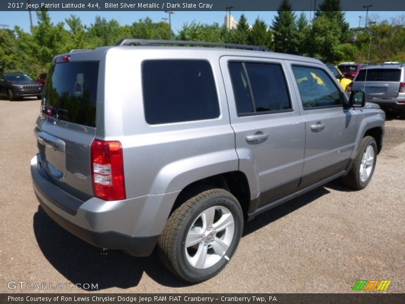 Billet Silver Metallic / Dark Slate Gray 2017 Jeep Patriot Latitude 4x4