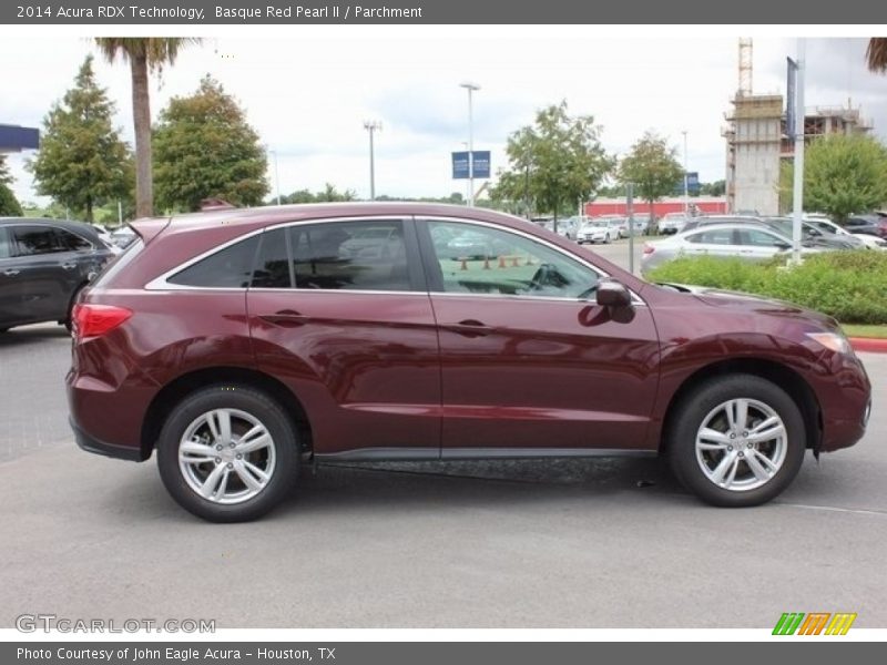 Basque Red Pearl II / Parchment 2014 Acura RDX Technology