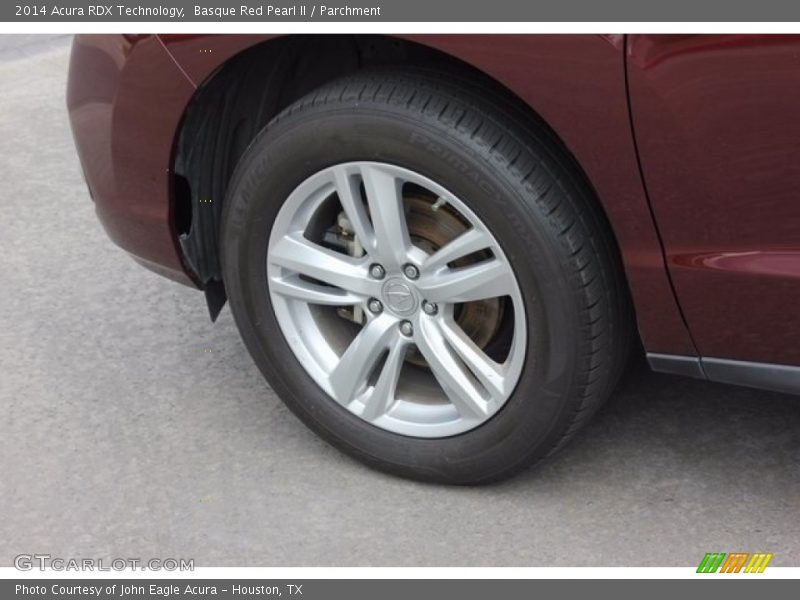Basque Red Pearl II / Parchment 2014 Acura RDX Technology