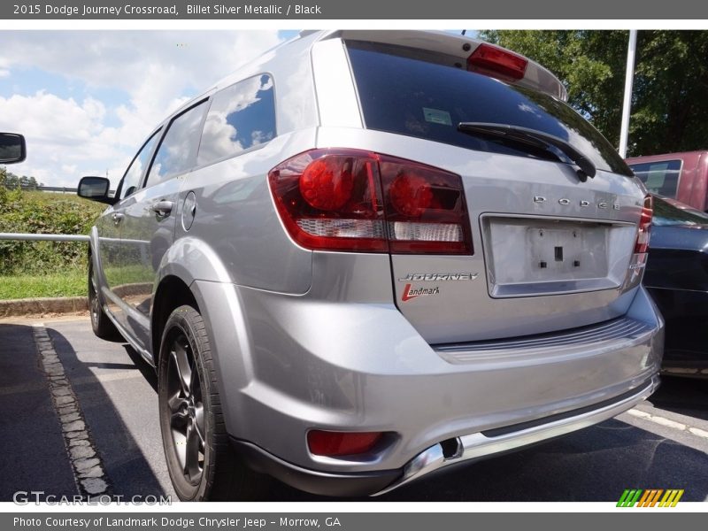 Billet Silver Metallic / Black 2015 Dodge Journey Crossroad