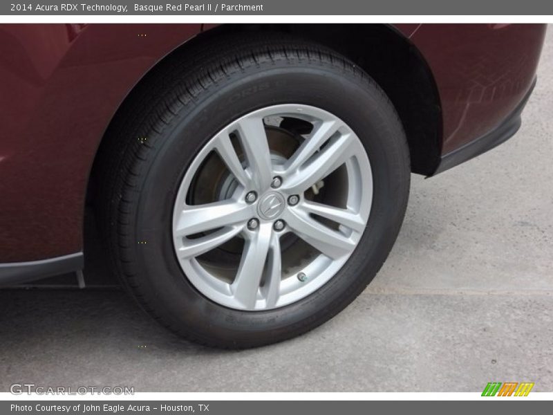 Basque Red Pearl II / Parchment 2014 Acura RDX Technology