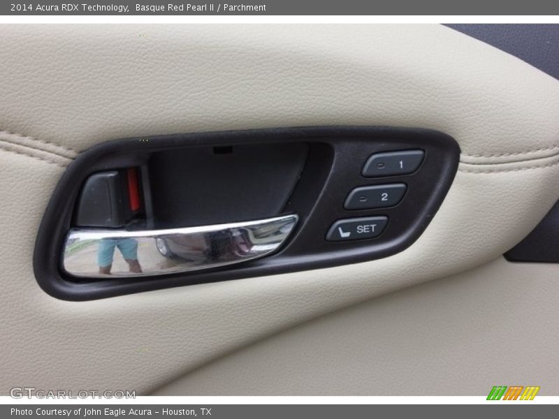 Basque Red Pearl II / Parchment 2014 Acura RDX Technology