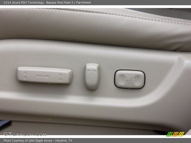 Basque Red Pearl II / Parchment 2014 Acura RDX Technology