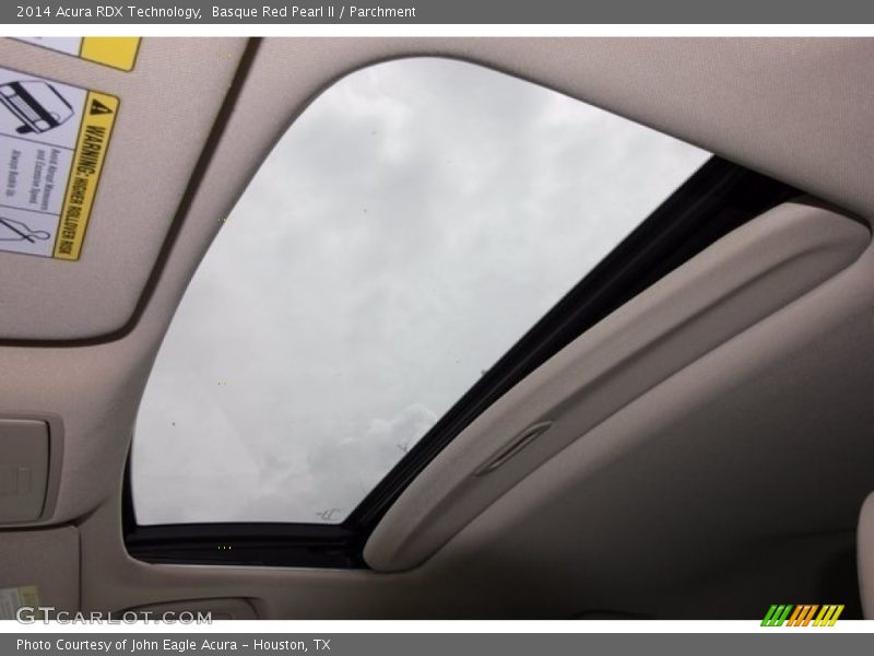 Basque Red Pearl II / Parchment 2014 Acura RDX Technology