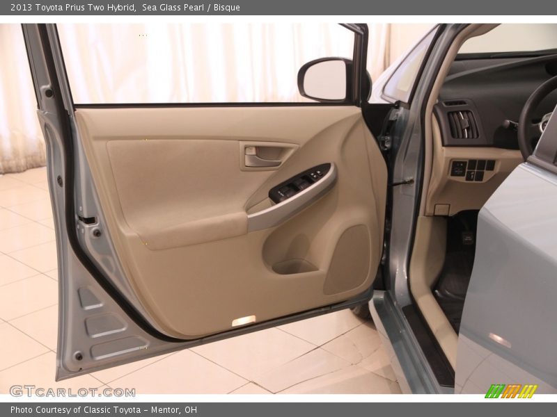 Sea Glass Pearl / Bisque 2013 Toyota Prius Two Hybrid