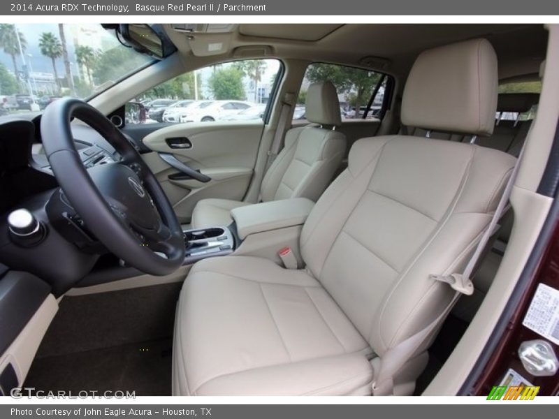 Basque Red Pearl II / Parchment 2014 Acura RDX Technology